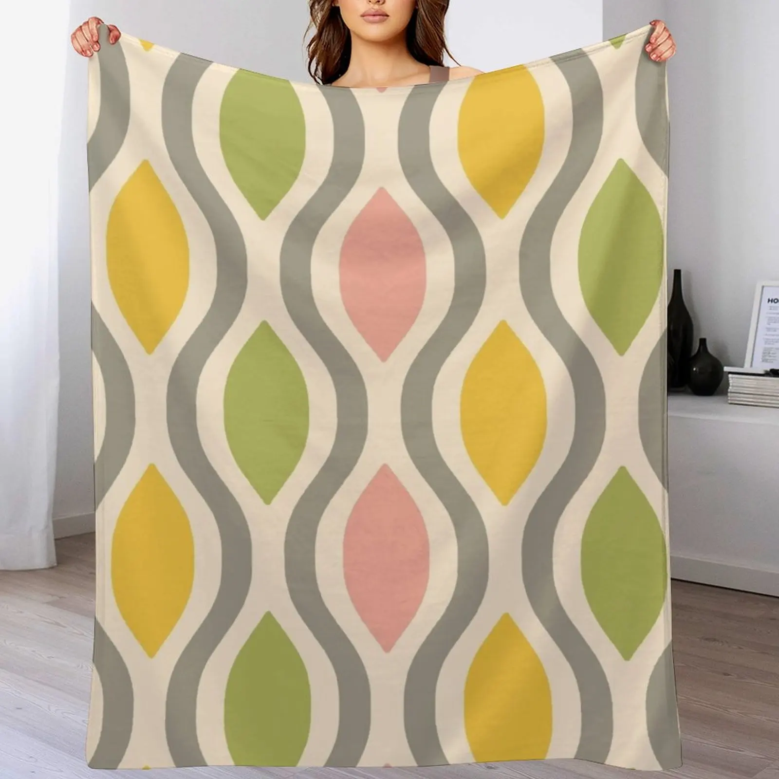 Красочное одеяло с рисунком Ogee 952 декоративные кровати тепловые Детские