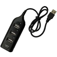 ladron usb cable multiport adapter duplicator connection 2 0 black