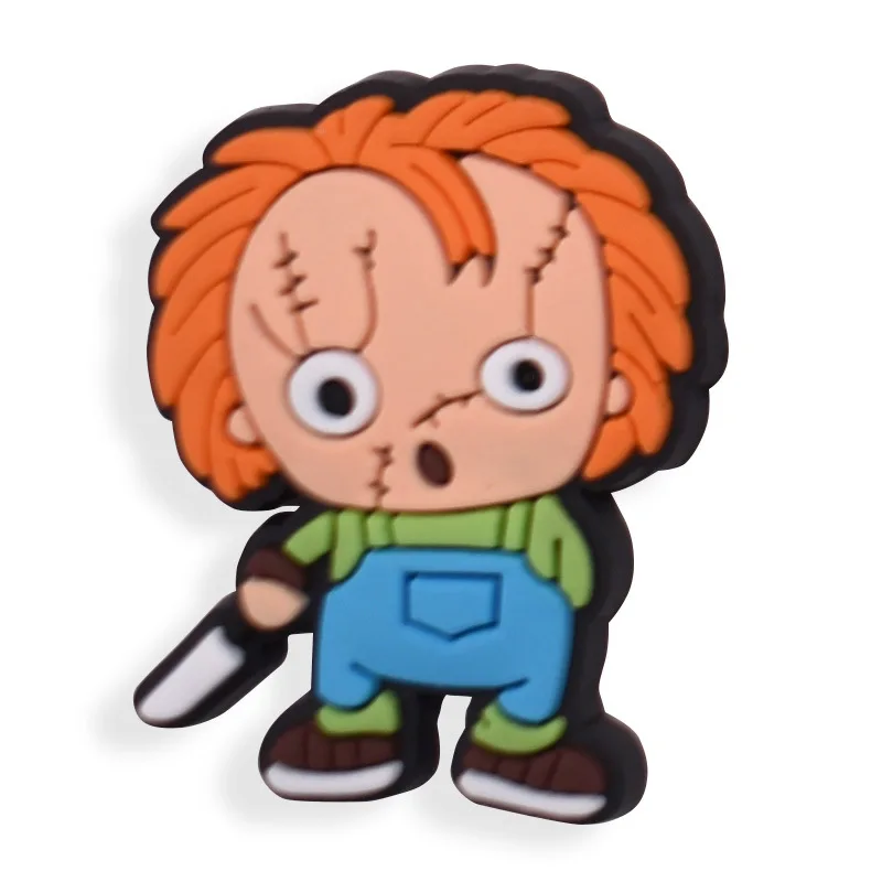 Wholesale Shoe Charms Decorations Fits for Crocs Accesorios 100 Pack Halloween Girls Kids Women Xmas Gifts Birthday Party Pins