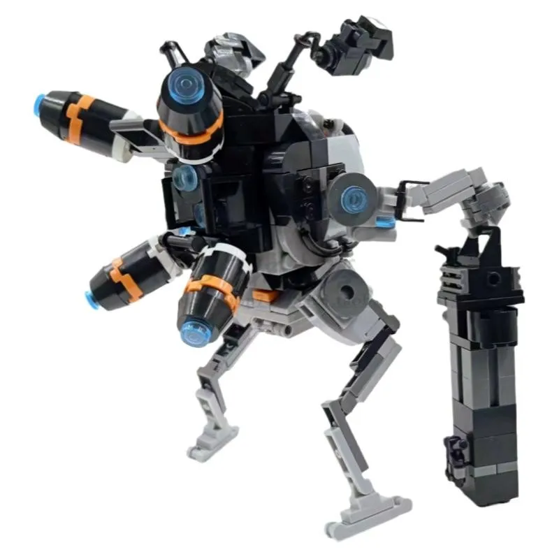 Детская игрушка строительные блоки экшн-фигурка детская аниме солдат сборные