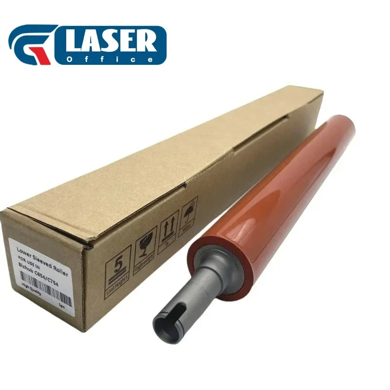1шт. Нижний ролик термофиксатора OEM-качества для Konica Minolta Bizhub C554 C654 C754 C554e C654e C754e 554