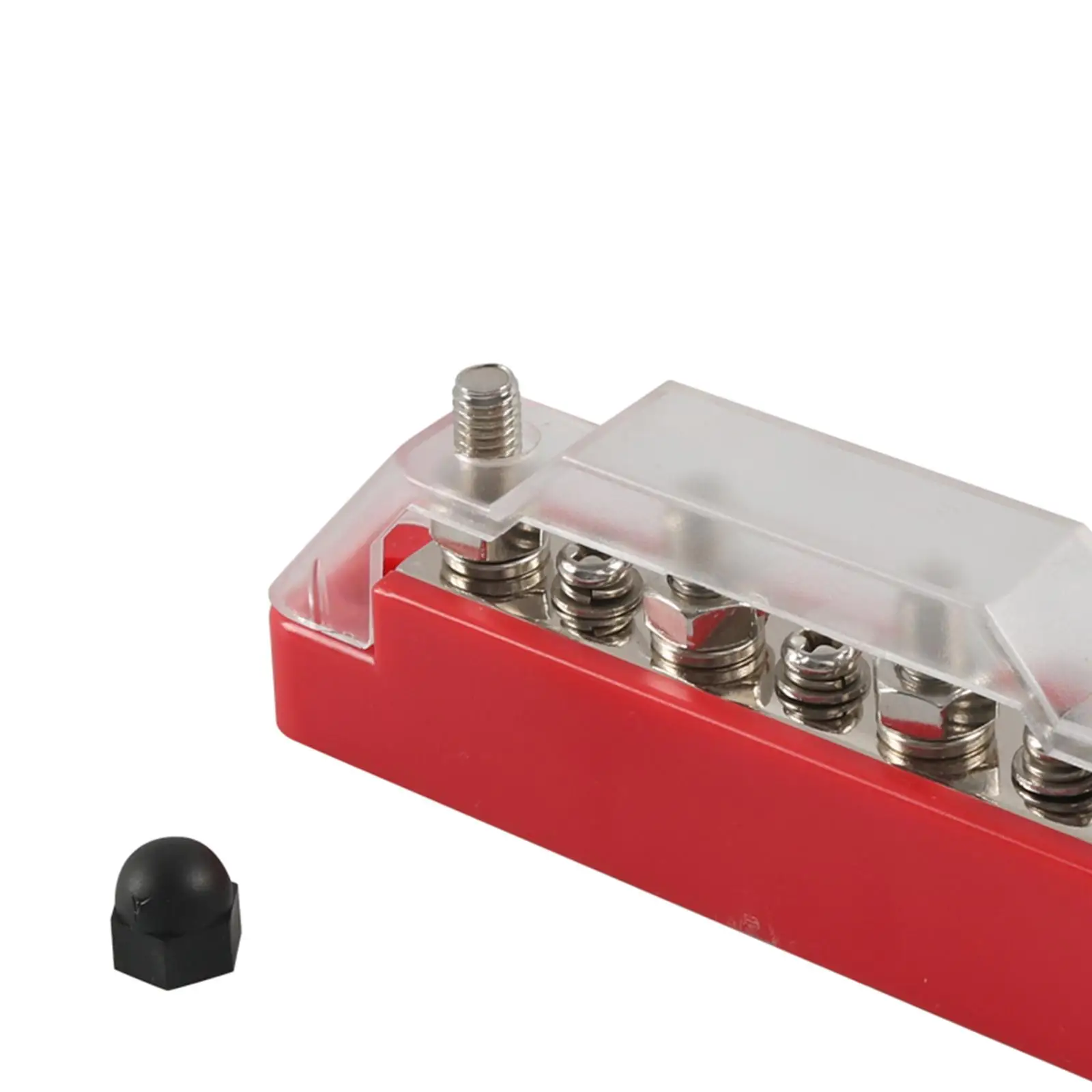 Шина распределительного блока 2 шт. 4 стойки M6 3 клеммы M4