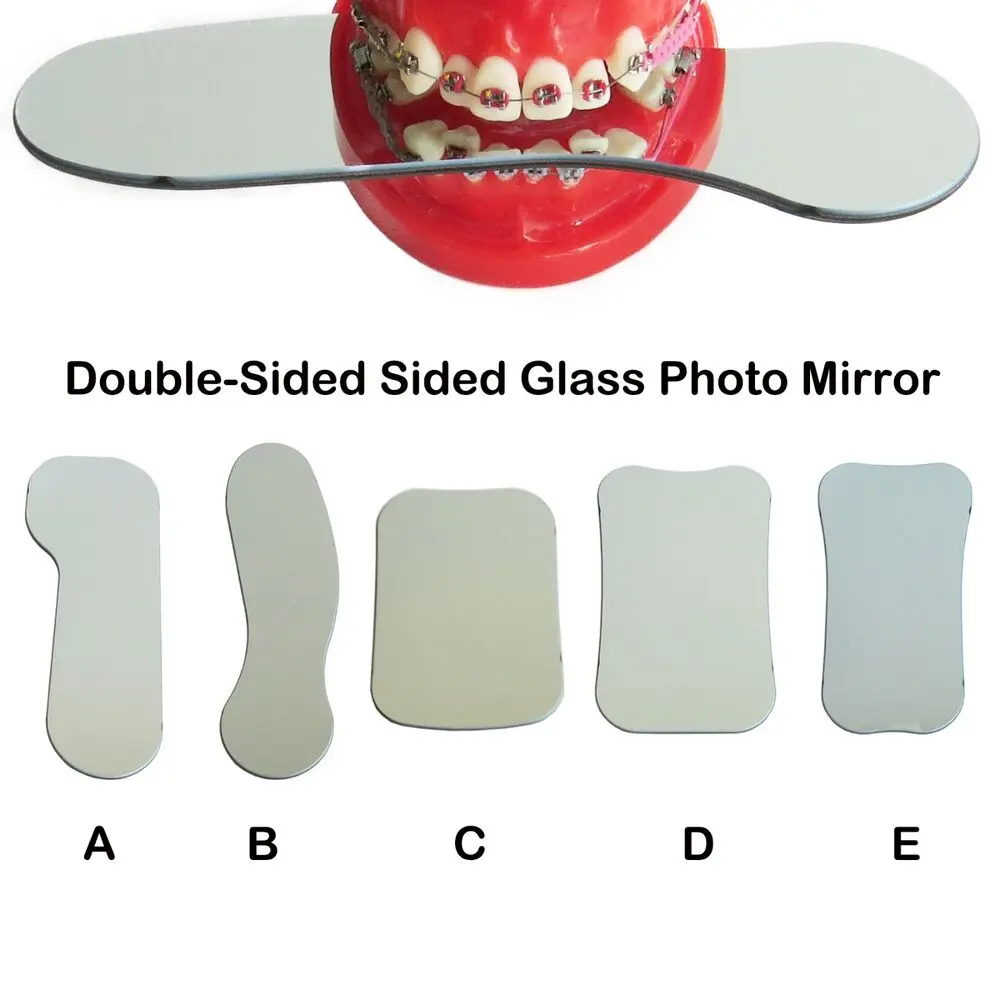 Dental Orthodontic Intraoral Photographic Mirror Glass Photo Mouth Reflector