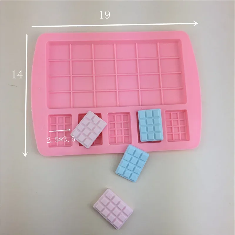 Новая силиконовая форма для шоколада кирпичи инструменты выпечки антипригарная