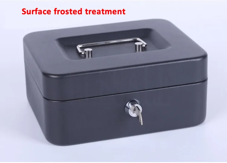 

6 дюймовый S дробилгой Kassalade Met 2 Sleutels En Lade afsluitnaked Veilig Staal 15x12x8 см