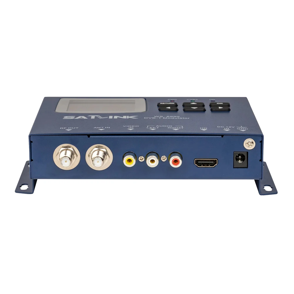 Фото SATLINK WS-6990 1-маршрутный цифровой модулятор DVB-T DVB-C ISDB-T AV и HD спутниковый локатор для адаптирования terrestrial H.264 WS6990 №3