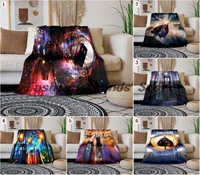 3d printed doctor who science fiction blanket bedspread flannel home blanket plush soft comfortable home decor blanket