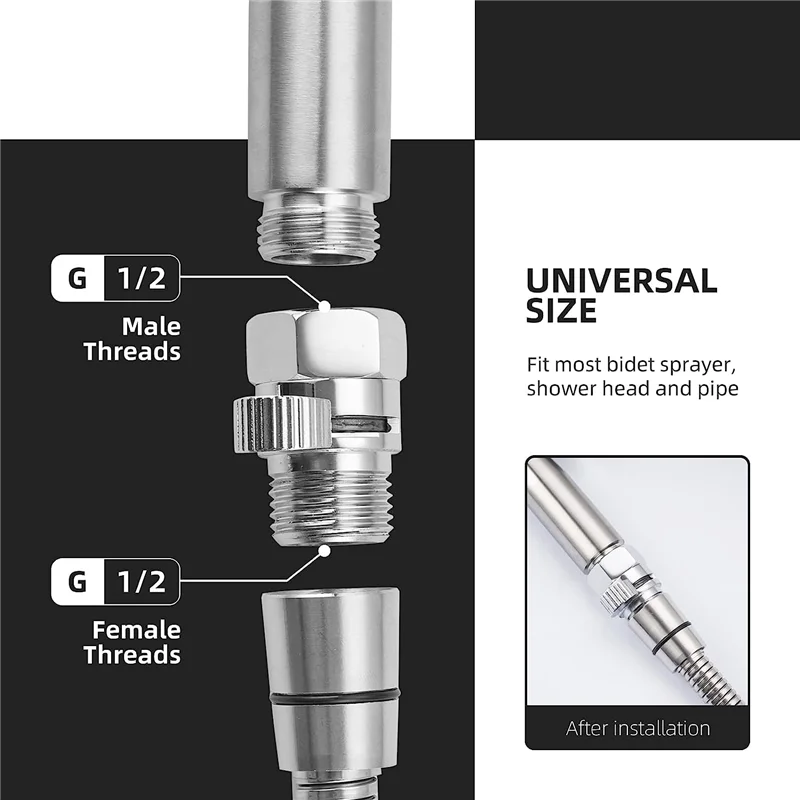 Запорный клапан насадки для душа регулирующий потока G1/2 регулятор давления