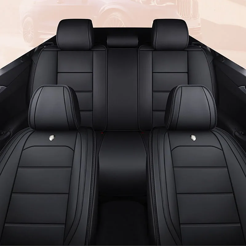 Универсальные кожаные чехлы на сиденья автомобиля для Aston Martin Valkyrie DB11 DB12 DB9 DBS Rapide
