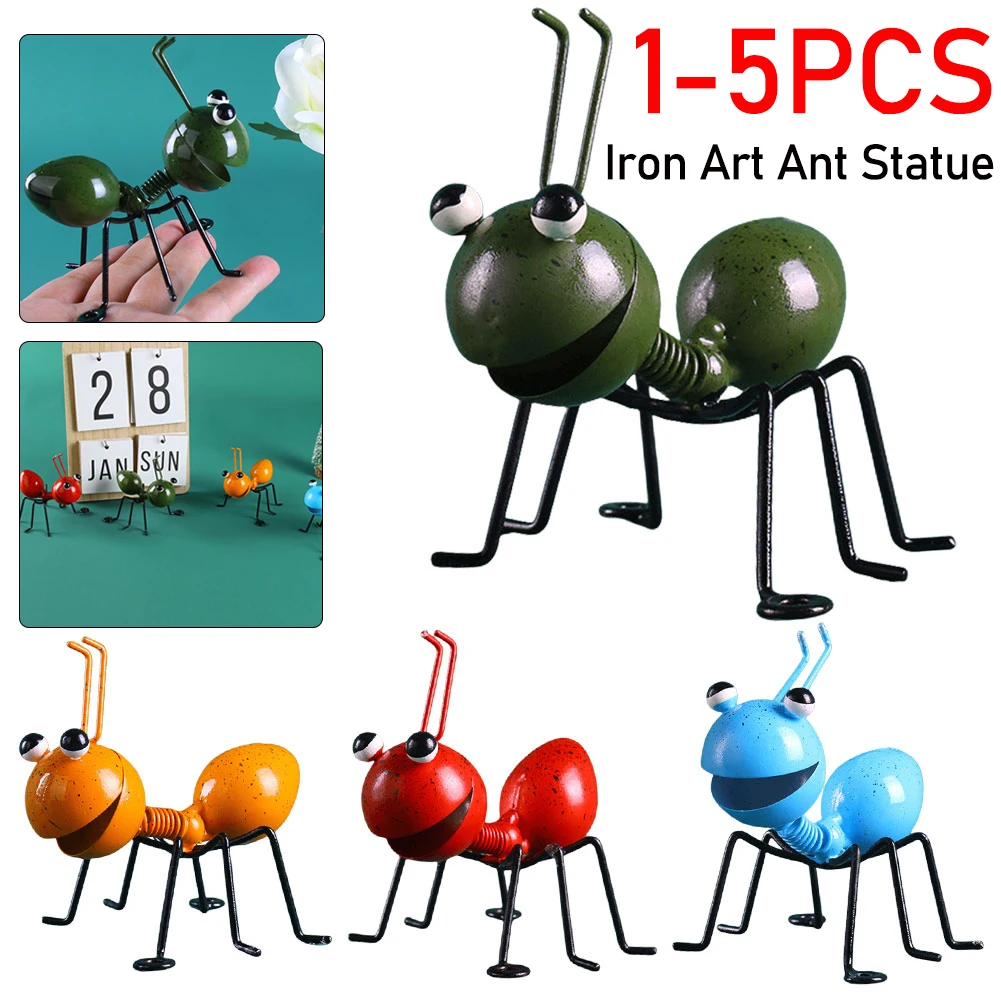 1-5 шт. декоративное железное украшение в виде муравьев