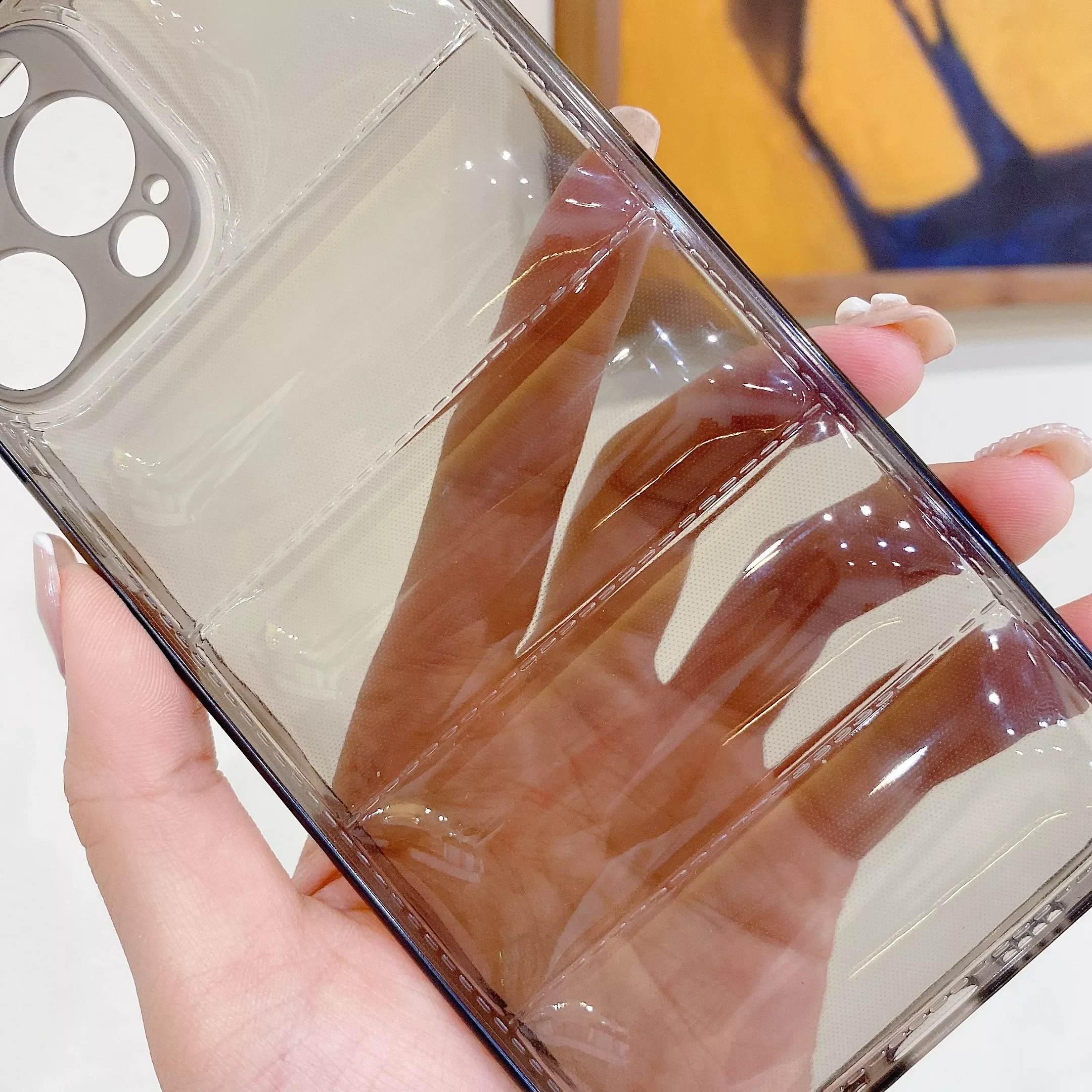 

2022 Trend Down Jacket The Buffer Case for iPhone 11 12 13 Pro Max 13Pro X XR XS 7 8 Plus Soft TPU Silicone Shockproof Cover