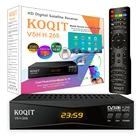 Спутниковый ресивер Koqit V5H FHD HEVC DVB S2, спутниковый ТВ приемник, декодер DVB2IP ТВ-приёмопередатчик, цифровая ТВ-приставка, Интернет-спутниковый искатель