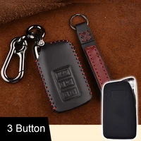 leather car key case cover fob for lexus nx es gs rx is rc lx 200 250 350 450h 300h es200 auto remote key shell accessories