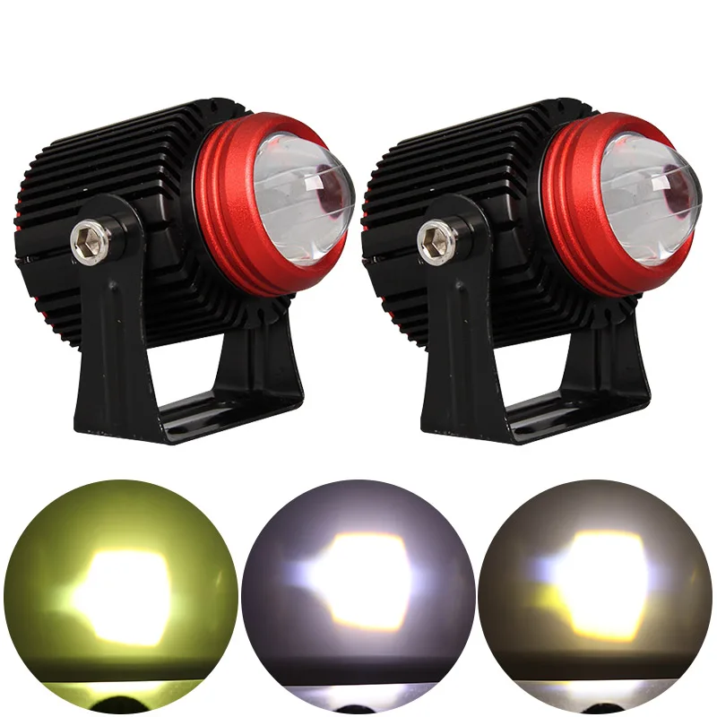 1/2 шт. светодиодные фары для мотоцикла