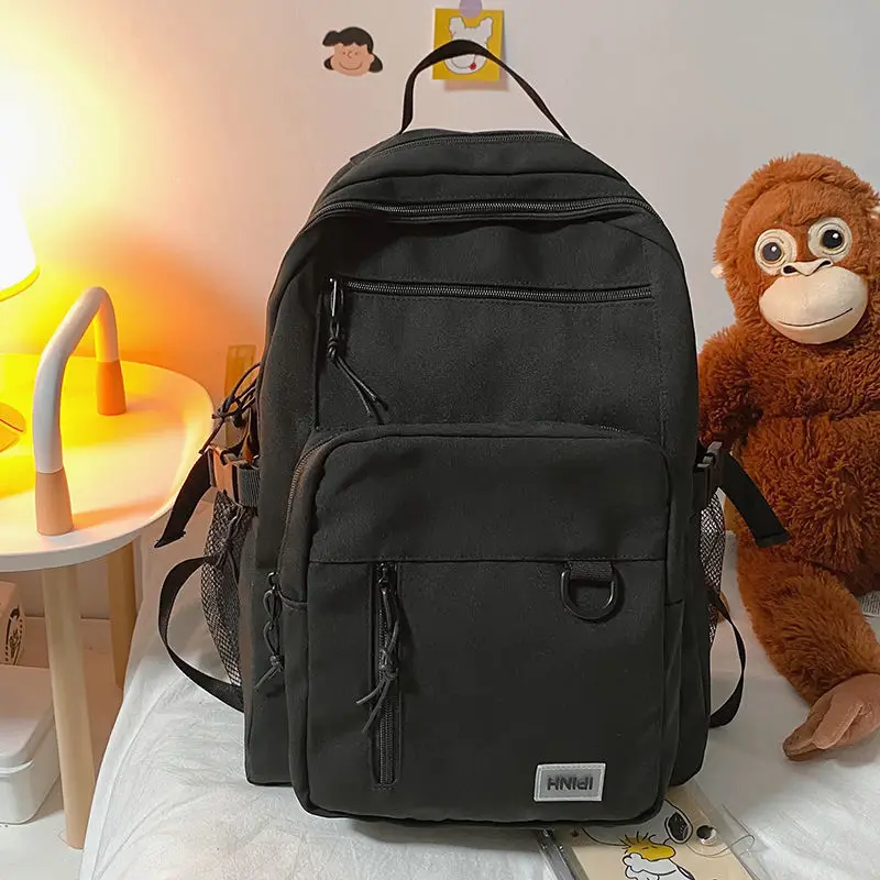 

Middle School Backpack for Teen Girls Student High Schoolbag Youth College Women Bookbag Casual Korean Bagpack Nylon