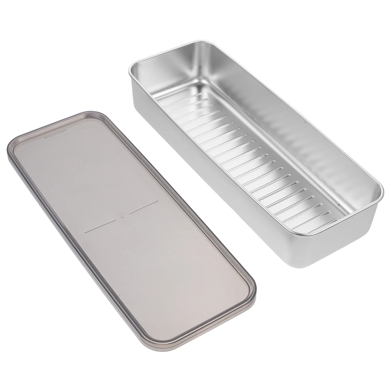 

Stainless Steel Crisper Food Container Bacon Saver Fridge Containers For Meat Refrigerator