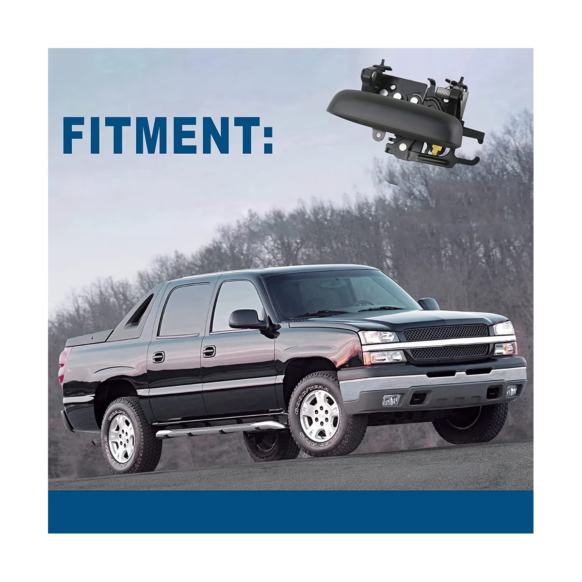 Женская ручка для Chevy Chevrolet защёлка крышки багажника 2500 Pickup 2002 2003 2004 2005 заменяет 2006