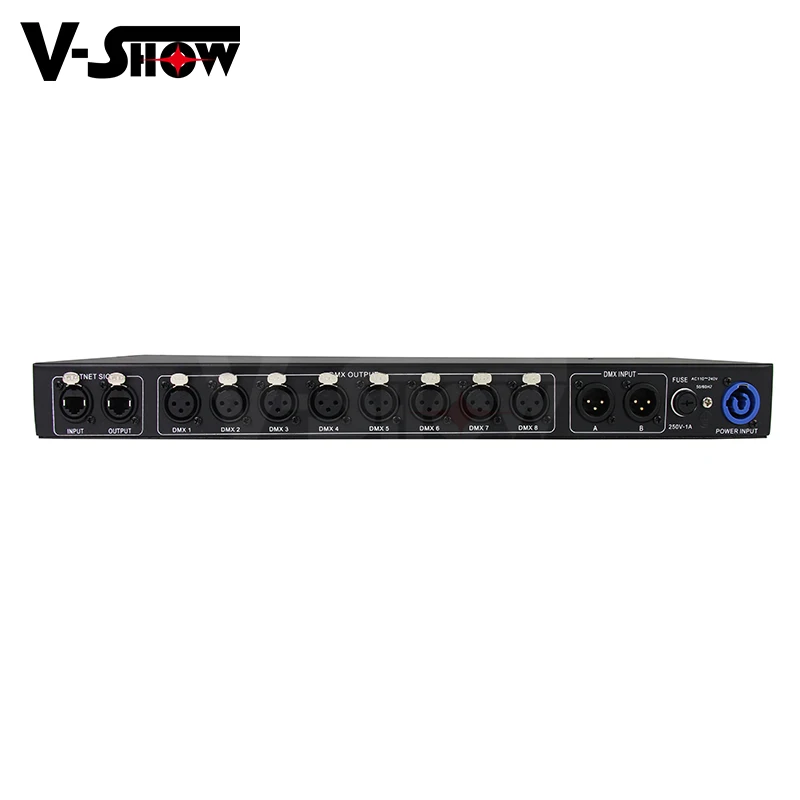 

shipping from Russian Artnet DMX Controller 8 Port Stage machine DMX Controller for wedding/DJ/party/disco