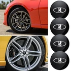 Наклейка на эмблему для LADA Priora Sedan sport Kalina Granta Vesta Niva Largus Vaz Samara 2110, 4 шт.