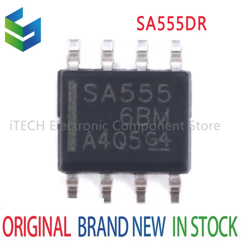 10 шт./партия SA555DR SA555D SA555 SOP-8 новый оригинальный