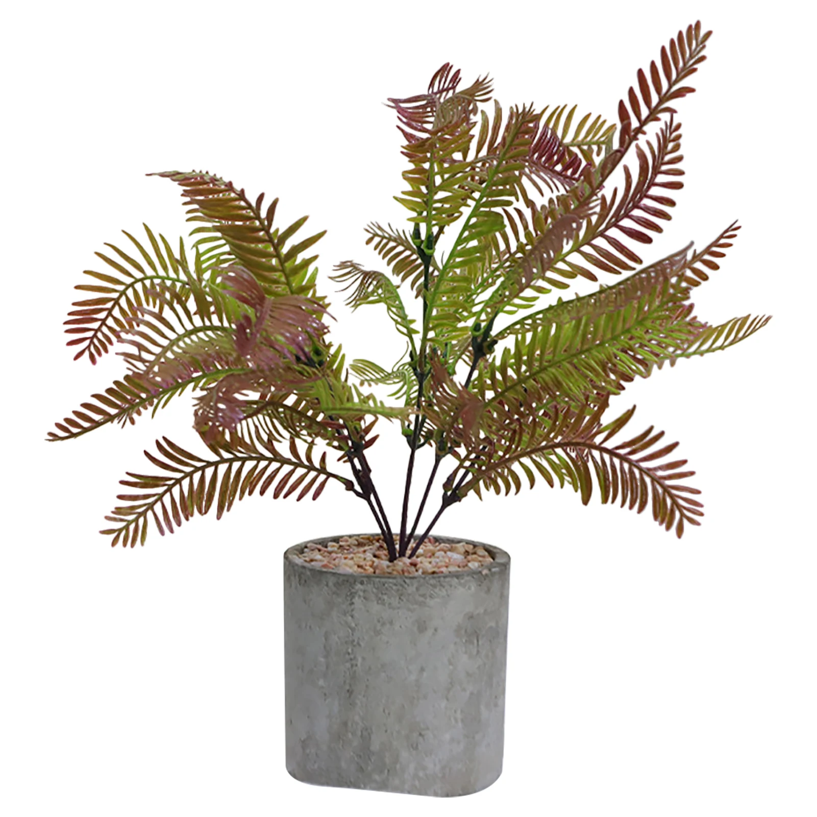 

Nordic Style Asparagus Fern Ornament Party Home Decor Fake Plant Pot Office Indoor Living Room Artificial Simple Mini Potted