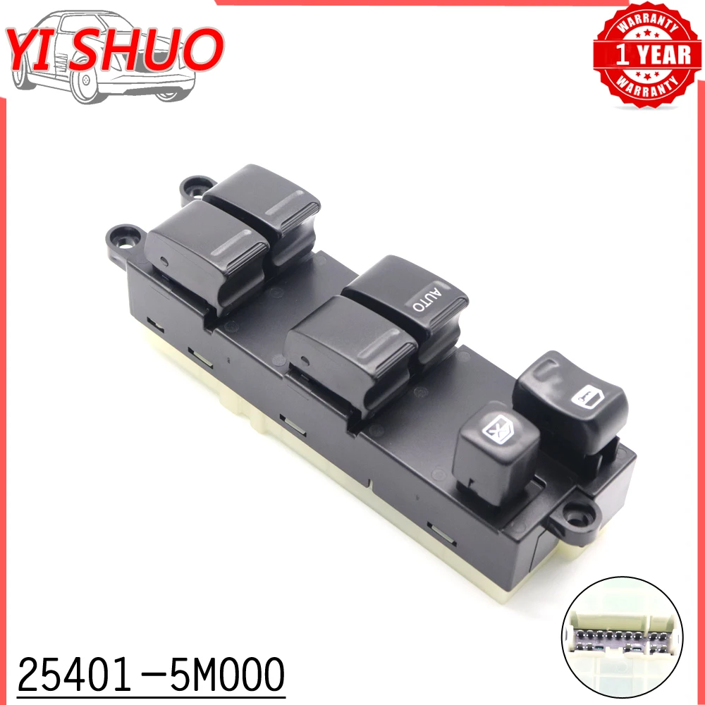 

Автомобильный переключатель управления для Nissan Sentra, 1,8 л, 2,0 л, 2,5 л, 2000-2006, 254015M000, 25401-5M000