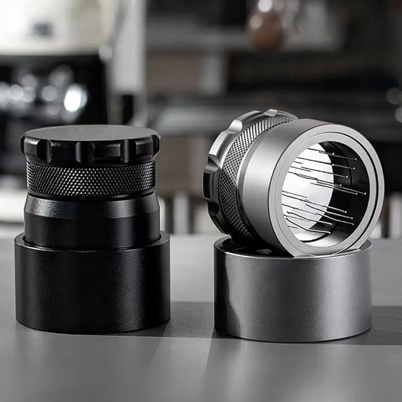 

Регулируемый по высоте блок иглы для кофе распределитель эспрессо инструмент для выравнивания аксессуары для бариста 51/53/58 мм Delonghi