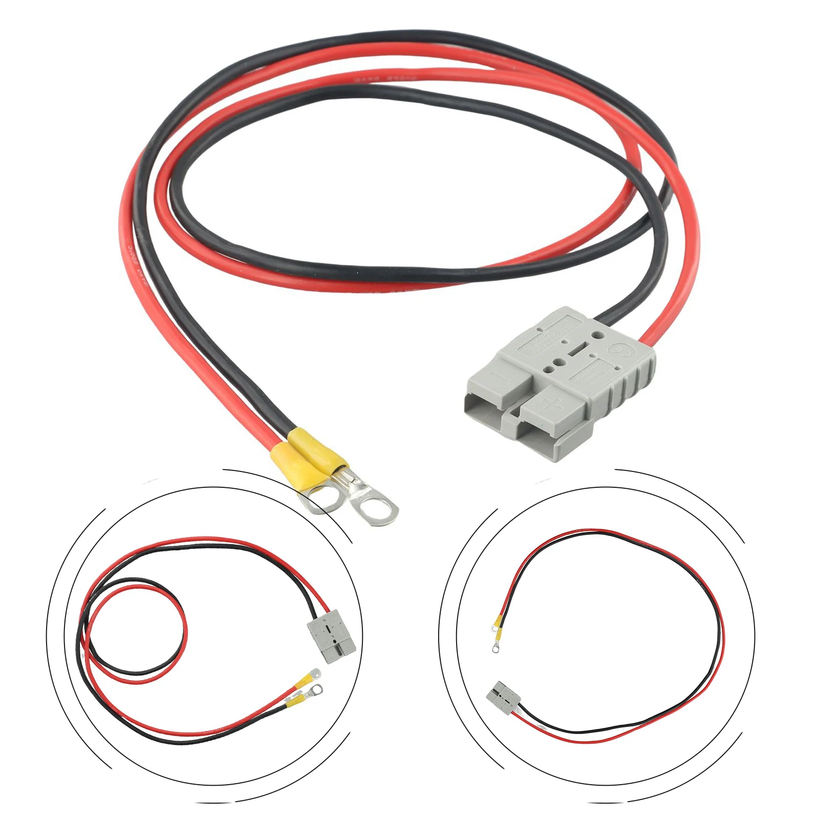 50A штепсельный провод Андерсоны 12AWG M8-оболочка для вилочного погрузчика кабель