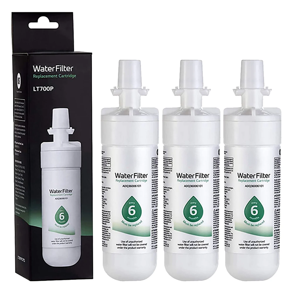 

LG-LT700P Refrigerator Water Filter, Suitable Model ADQ36006101, ADQ36006113, ADQ75795103 or AGF80300702