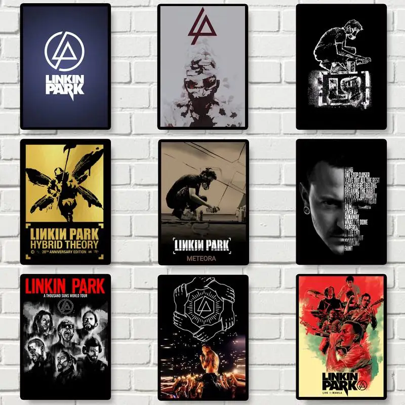 

L-Linkin And Park POSTER Posters Prints Wall Pictures Living Room Home Decoration