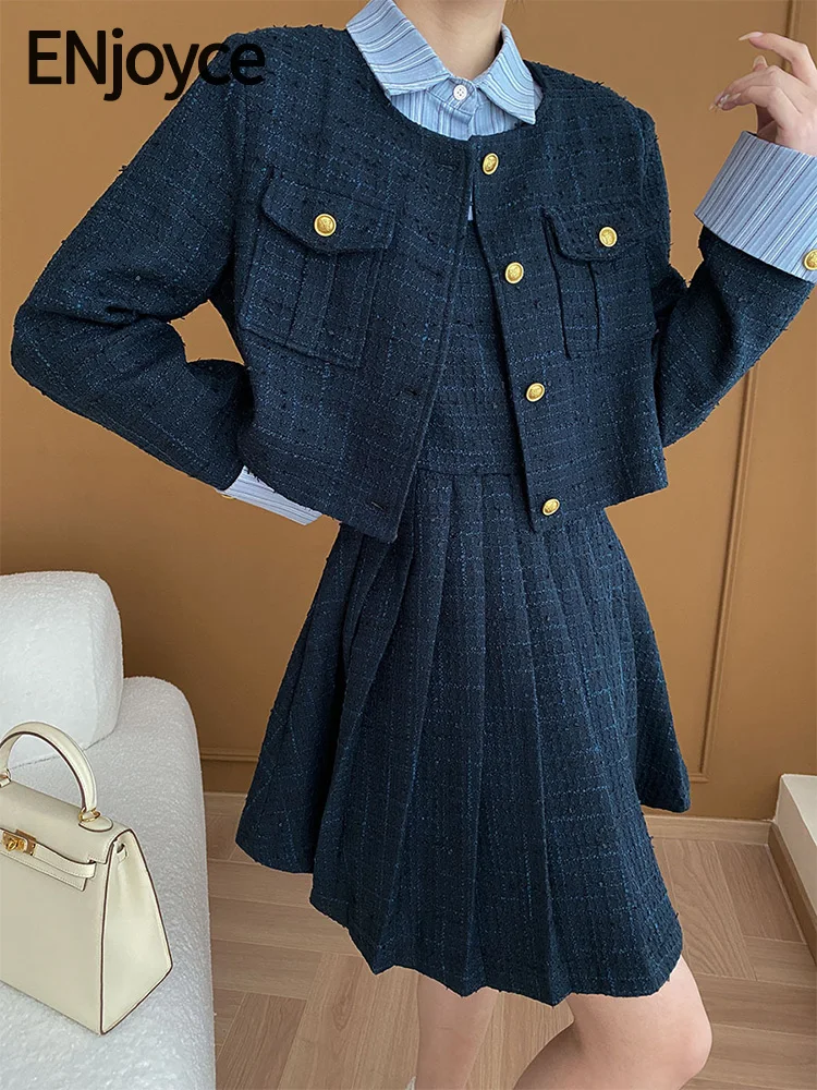 Женский винтажный корейский модный стильный наряд комплекты из двух предметов