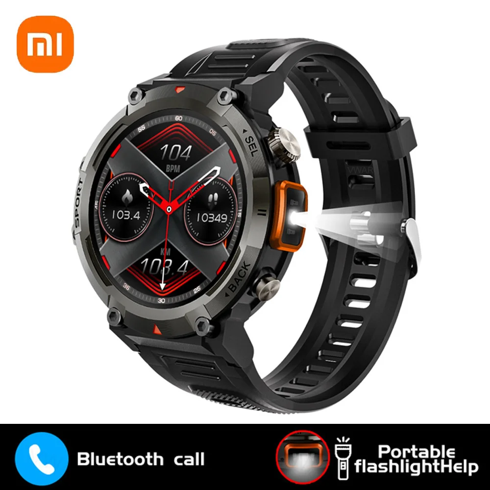 

Смарт-часы Xiaomi мужские спортивные с поддержкой Bluetooth, 360 дюйма, 360*300