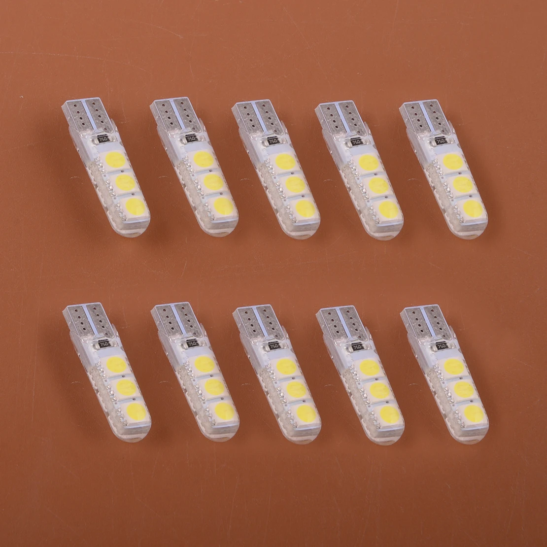 

20 шт./комплект, Автомобильные светодиодные лампы 12 В с силикагелем