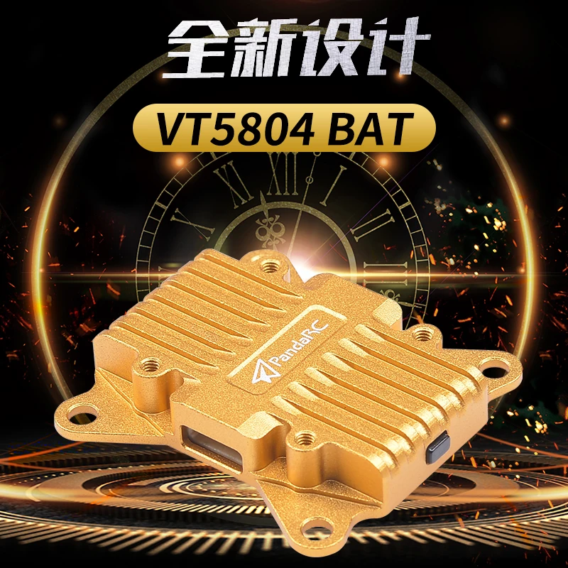 

PandaRC VT5804 BAT 5.8G Video Transmitter 2.5W High Power OSD Adjustment FPV Long range Freestyle Racing Drone