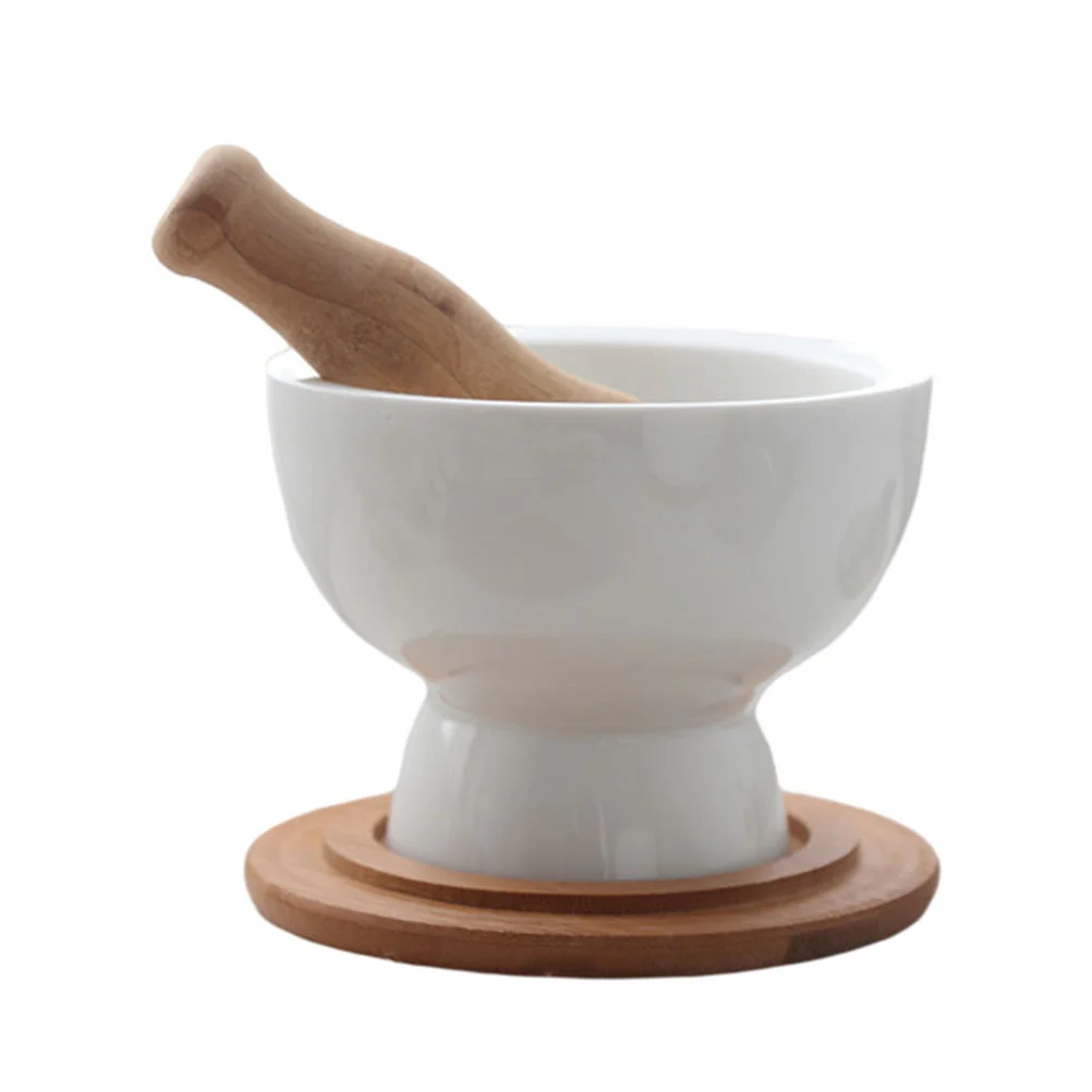 

1 Set of Ceramic Herb Grinder Kitchen Pepper Masher Household Pepper Grinder