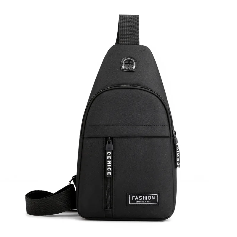 Men Shoulder Bags Waist Pack Male Canvas Chest Bag for Men Fashion Messenger Crossbody Bags Travel Sling Bag Fanny Pack