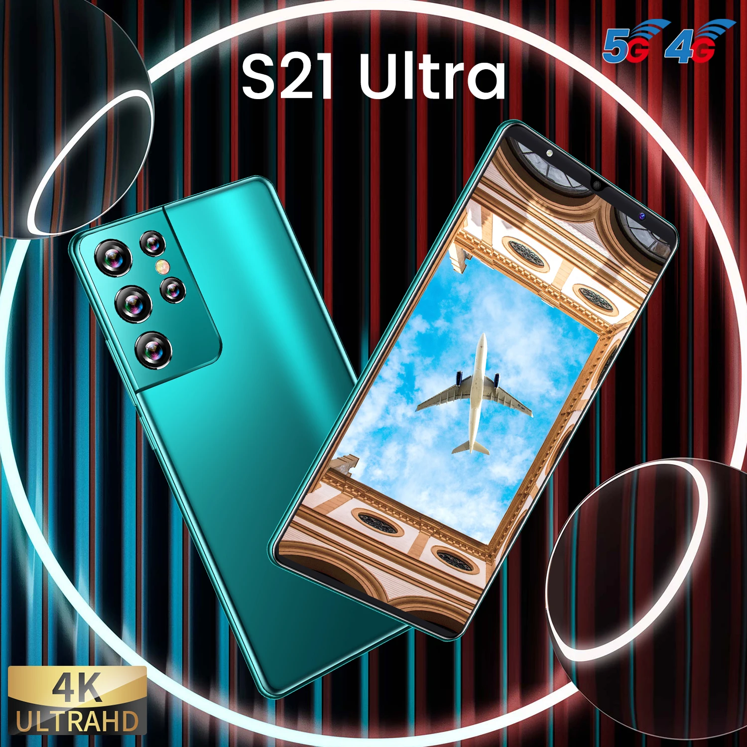 s21 ultra 5g 7 3 inch smartphone 6000mah 24mp48mp 12gb512gb unlock mobile phones celular global version free global shipping