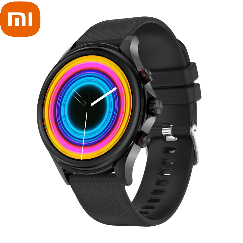 

Смарт-часы XIAOMI для мужчин и женщин, 1,28 дюйма, С Пульсометром