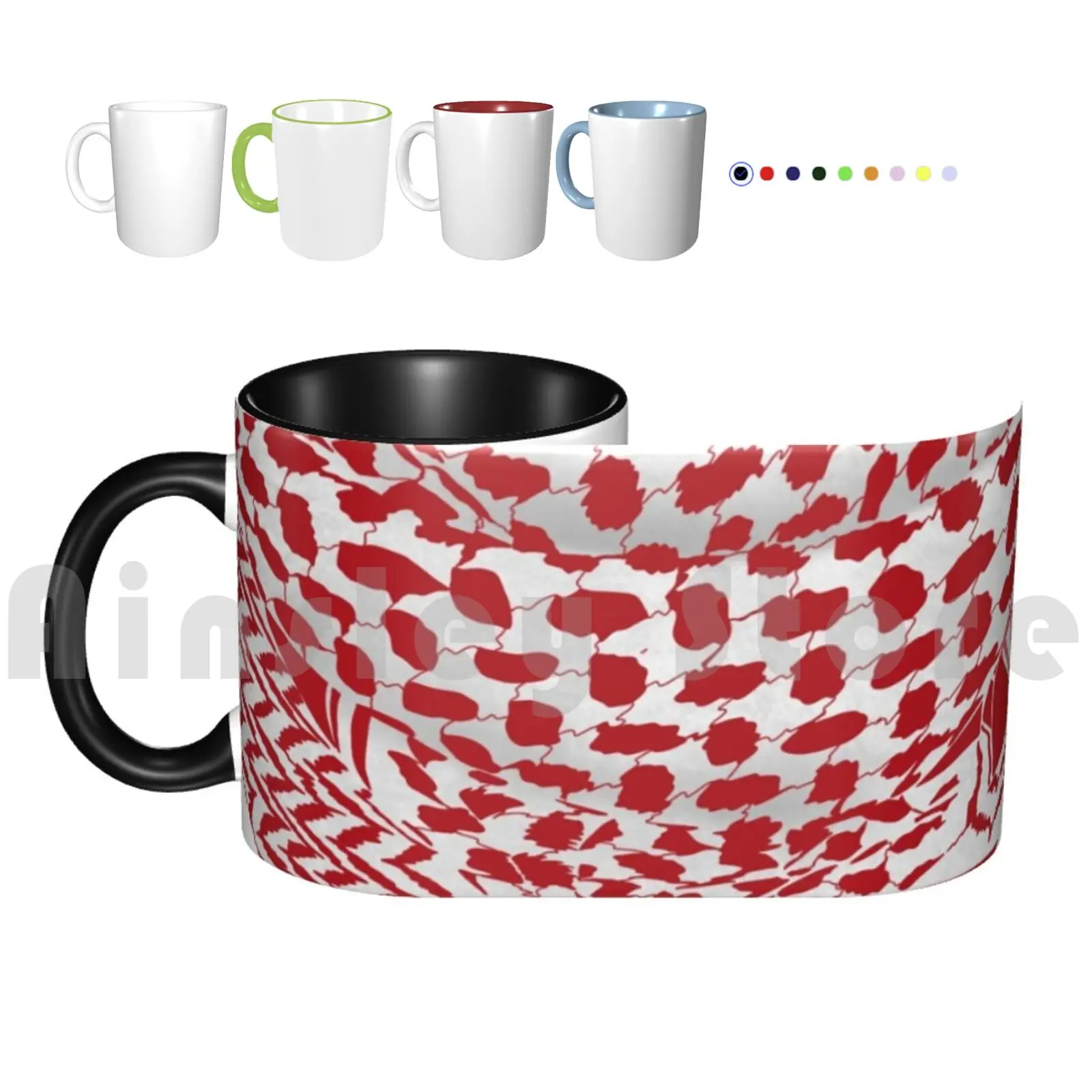 Традиционный красный арабский дизайн kэффективе чтобы вы могли взять с собой