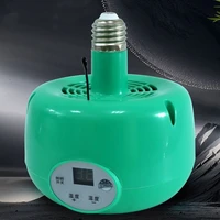 pet heating lamp chicken accessories thermostatic temperature controller 220v heat lamps heater for chicks pig animal warm light