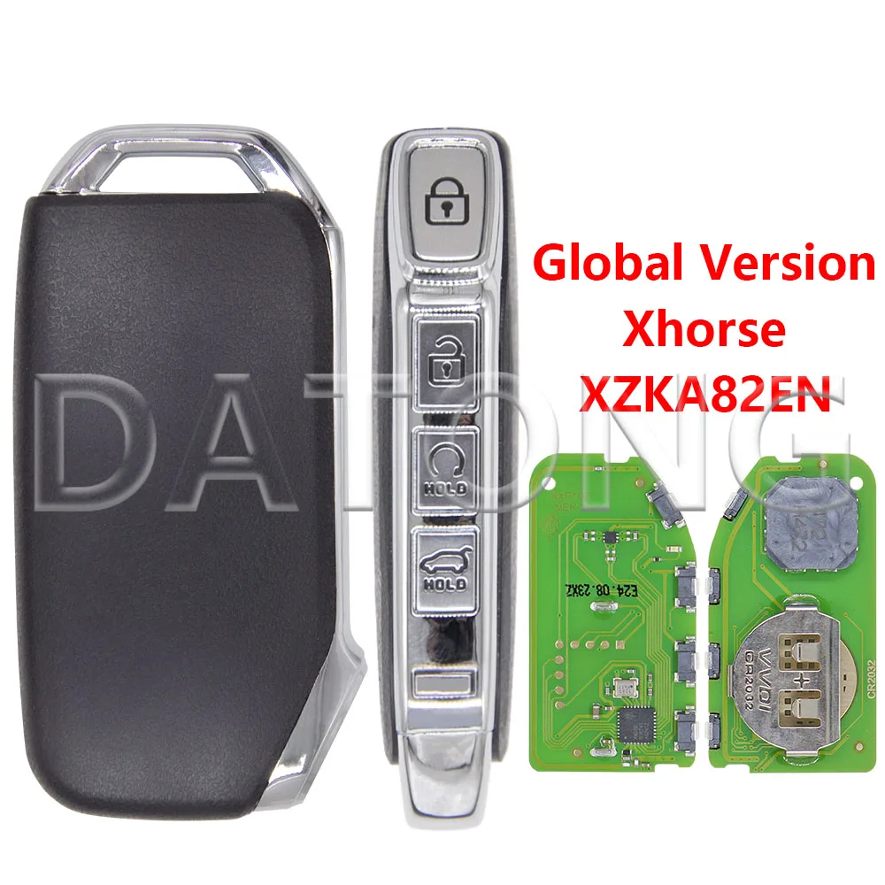 

Datong Global Version XZKA82EN Поддержка ID47 4A Чип VVDI Xhorse Сменный бесконтактный универсальный автомобильный дистанционный ключ для Hyundai KIA