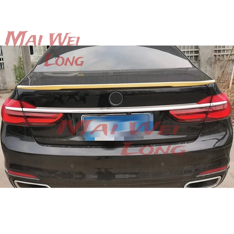 Высококачественная карбина ABS карбон задний хвостовой крыло багажник спойлер