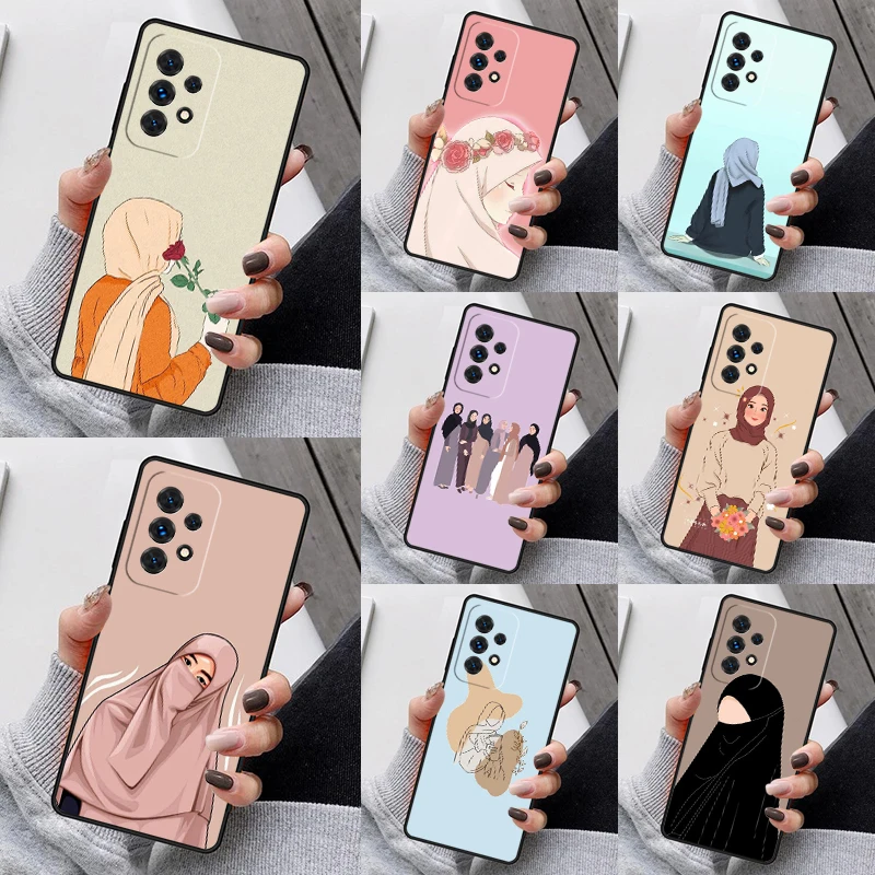 Niqab queen исламский мусульманский чехол для телефона Samsung Galaxy S23 S21 S20 FE S24 S22 Ultra Note20 S10