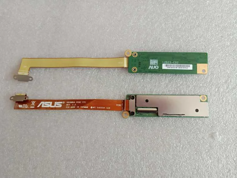 

Оригинальная печатная плата для ASUS UX390UA PCB2 FPC UX390 UX390U, экран дисплея, схема подключения платы, печатная плата 12B23-C02