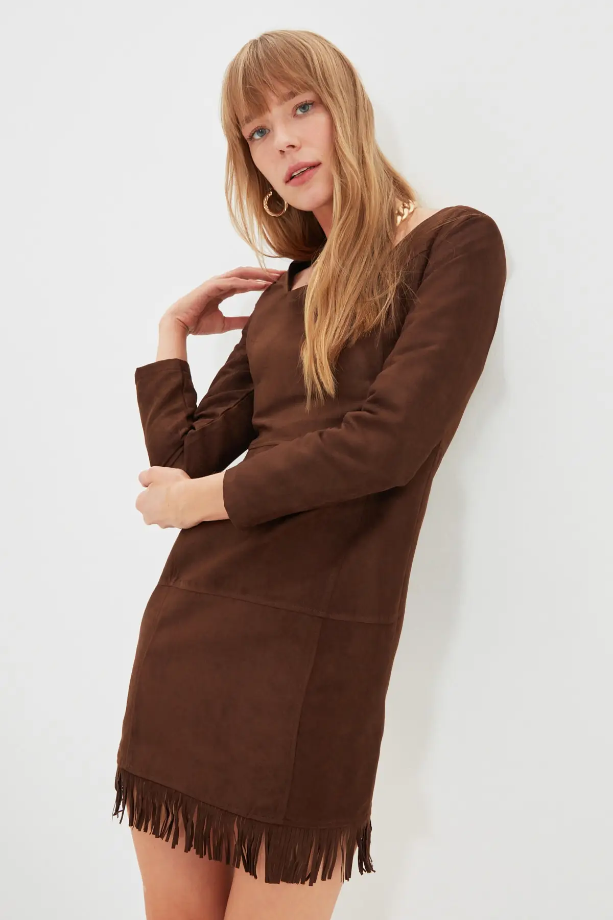 

Trendyol Tassels Dress TWOAW22EL1162
