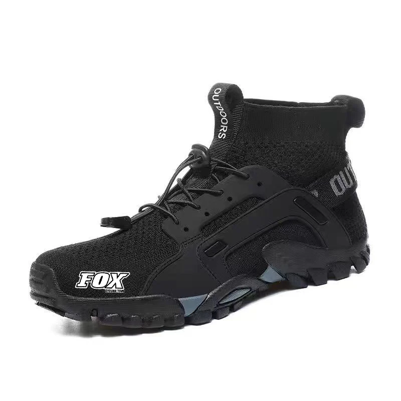FOX Cycling TeamHiking Boots Mens Outdoor Athletic Sports Trail Running Shoes Trekking Climbing Stylish Slip Resistant Fitness