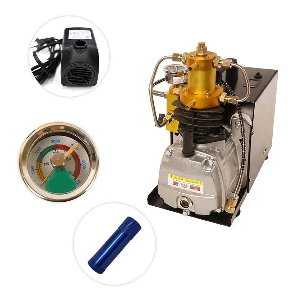 

GP Portable Electric 220V 300bar 4500psi air compressor for scuba diving