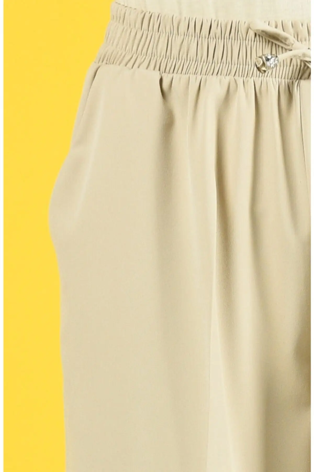 

Women Ivory Pants Carrot Wheel Women's Islamic Clothing Pants