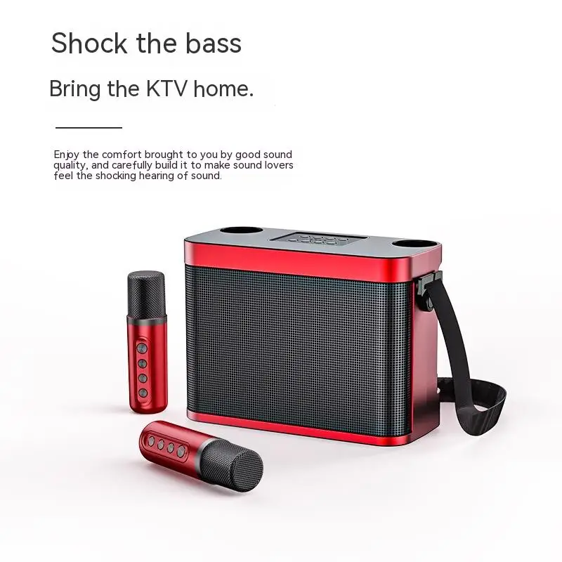120w Outdoor Portable High Power Wireless Portable Microphone Bluetooth Speaker Sound Family Party Karaoke Subwoofer Boombox