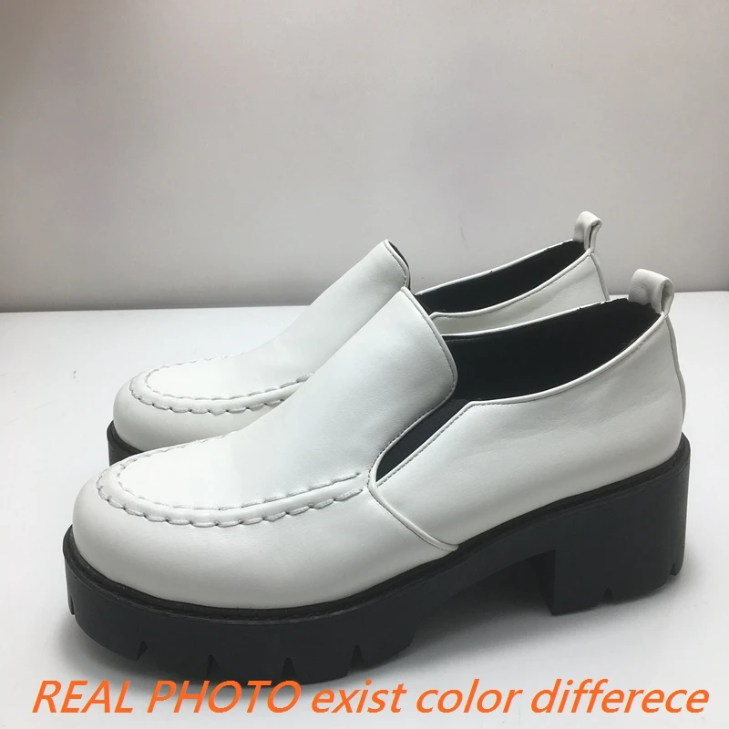 Бренд ASILETO досуг женские туфли-лодочки с круглым носком на массивном каблуке